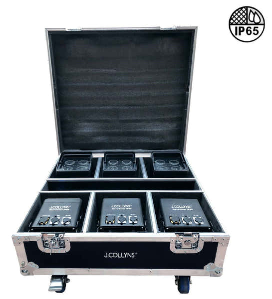 Pack Movecolor IP65 + Flight case