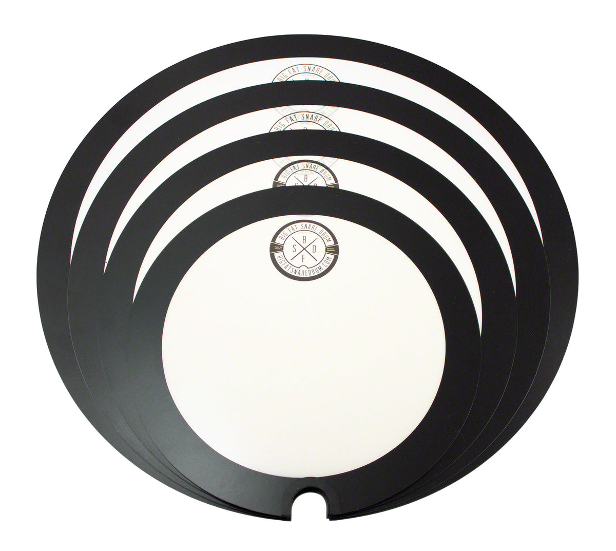 Big Fat Snare Drum Pacchetto Studio BFSD 10" 12" 14" 16"