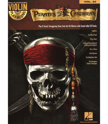 VIOLIN PLAY ALONG VOLUME 23 PIRATI DEI CARAIBI + MP3 - VIOLINO