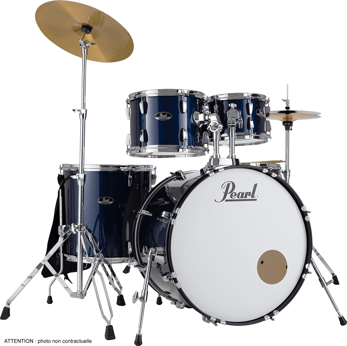ROADSHOW STAGE 22 ROYAL BLUE METALLIC + SOLAR CYMBALS
