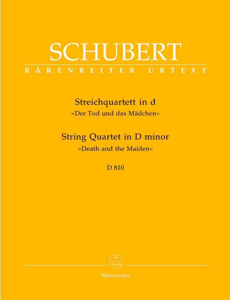 Schubert F. - Quartetto d'archi "La morte e la fanciulla" in re minore D 810