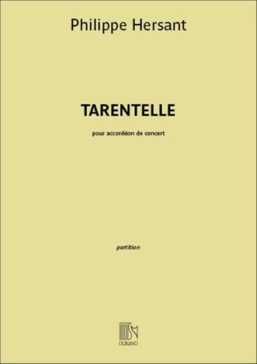 Hersant Philippe - Tarentelle - Accordeon