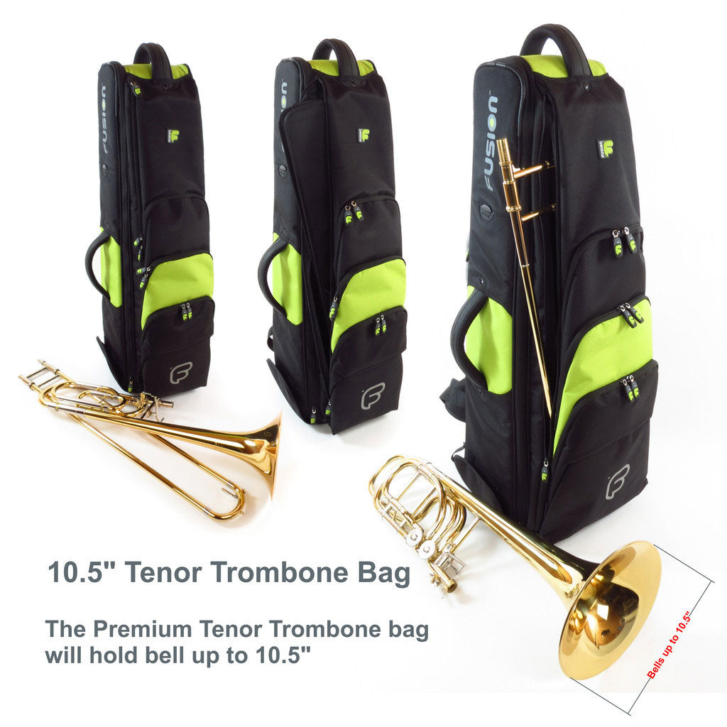 Premium Black Bass Trombone Case