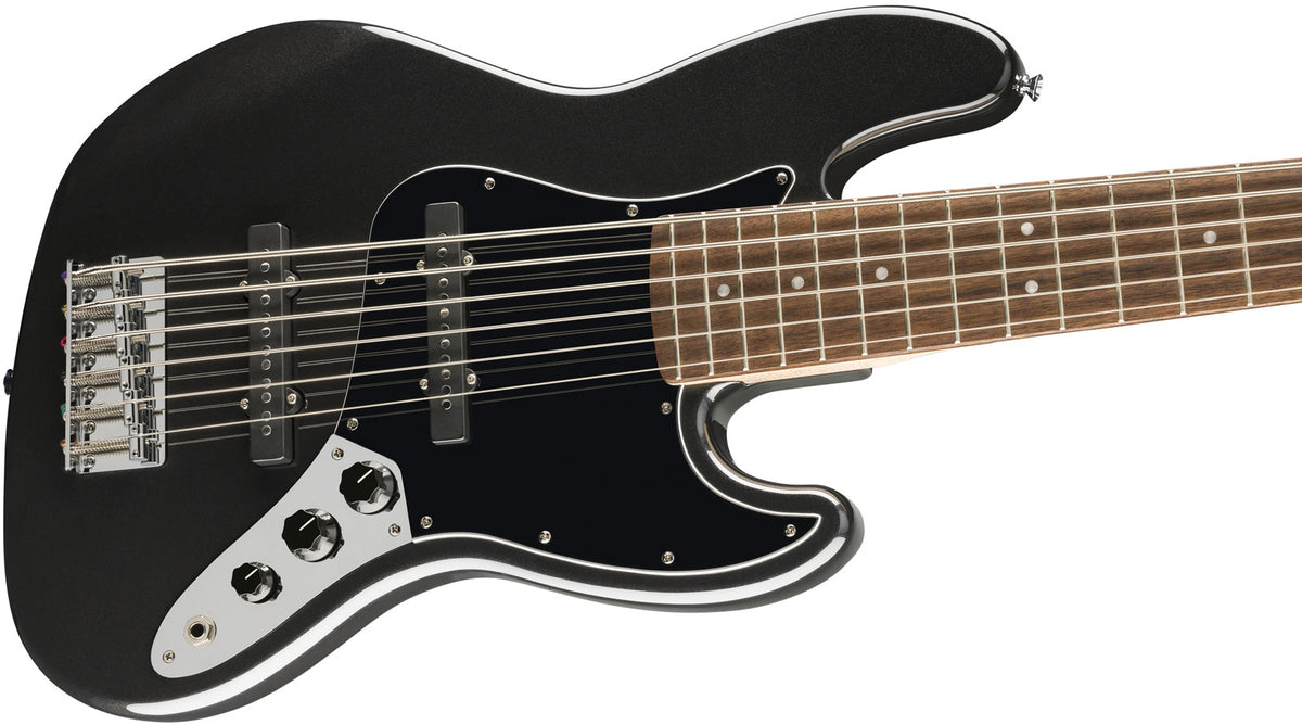 Jazz Bass Vi Affinity Lrl Black Metallic