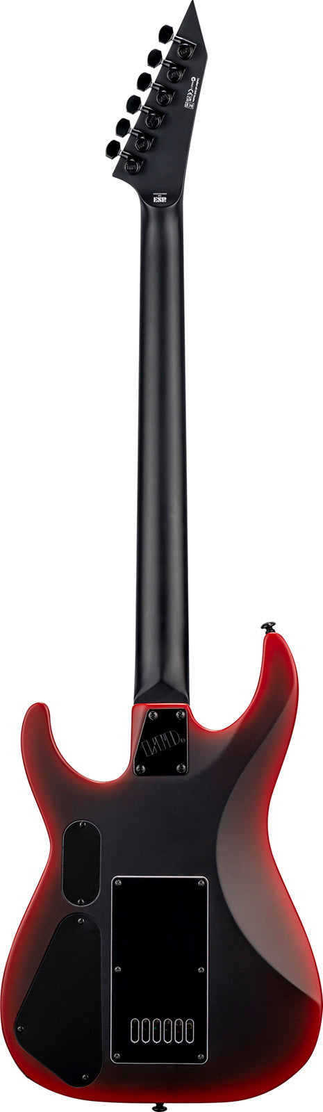 M-6 Evertune Nero metallizzato Nero Rosso Burst satinato