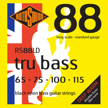 Tru Bass 88 RS88LD Nylon nero a superficie piatta 65115