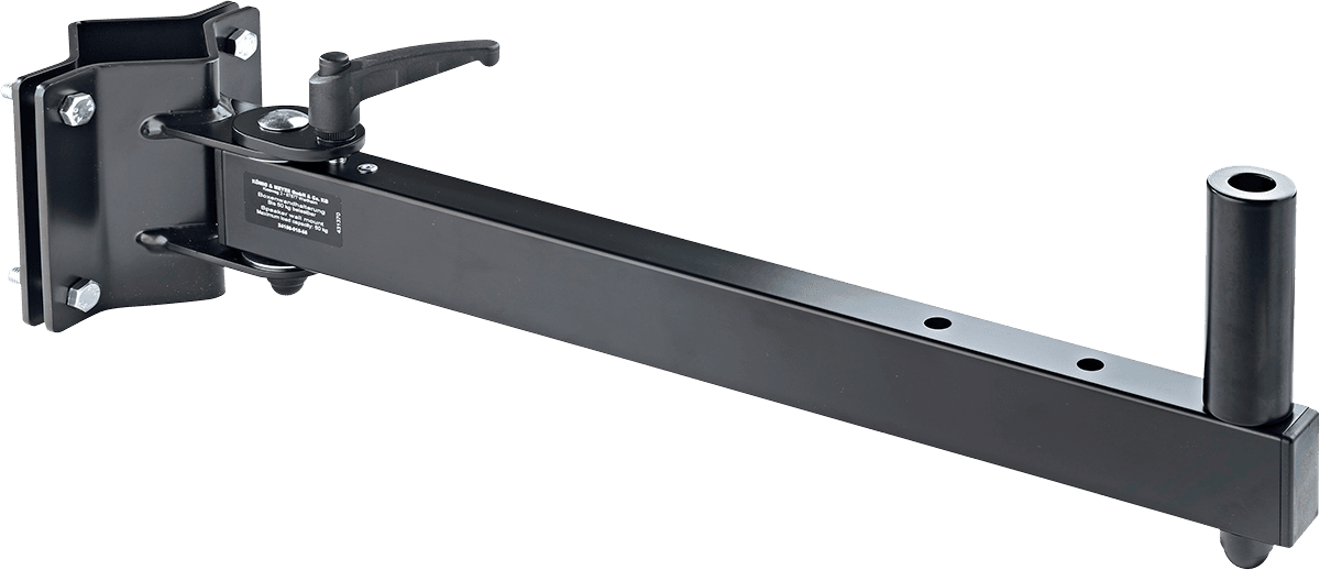 24150-000-55 Supporto da parete nero per altoparlante