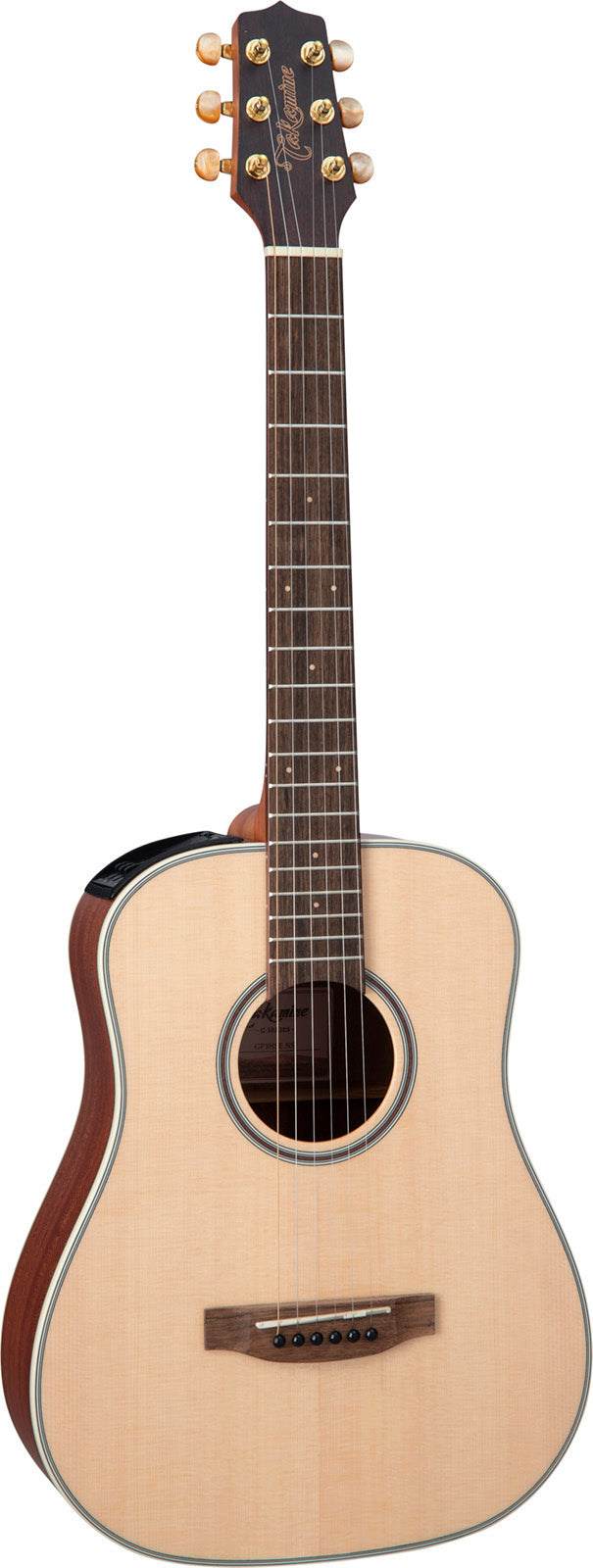 GP3HSE 3/4 Takamini Dreadnought Elettro Naturale Satinato