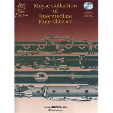 Schir Moyse L. - Moyse Collection Of Intediate Flute Classics + Mp3 - Flute Piano