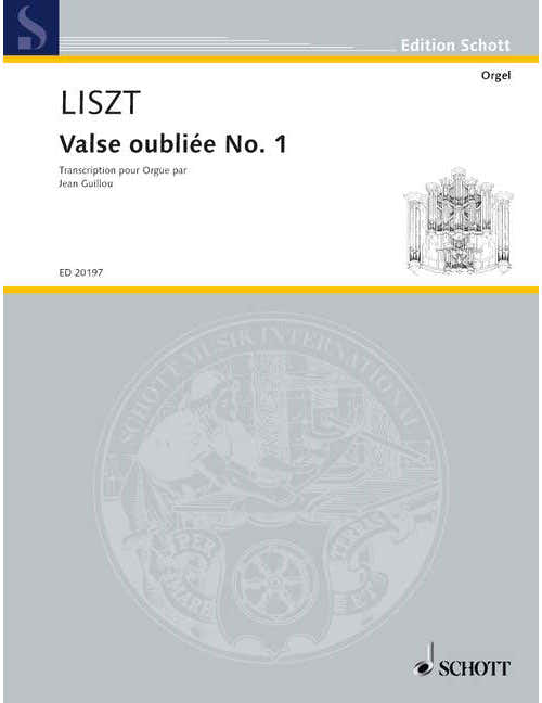 Liszt - Valse Oubliée N° 1 - Organo