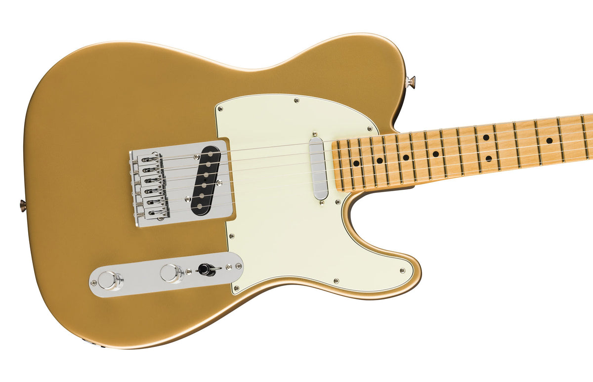 Telecaster 75 Anni Player II, MN Oro Azteco