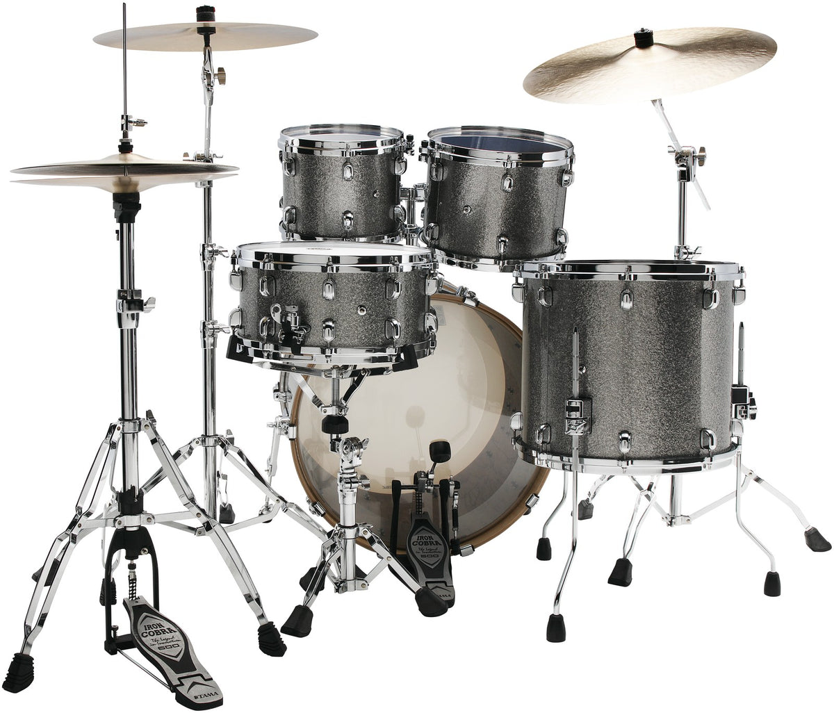 WBR42S-SSS - Starclassic Walnut/Birch Stage 22" Argento fumé scintillante