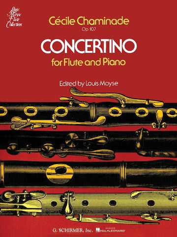 Chaminade C. - Concertino per flauto e pianoforte Op.107