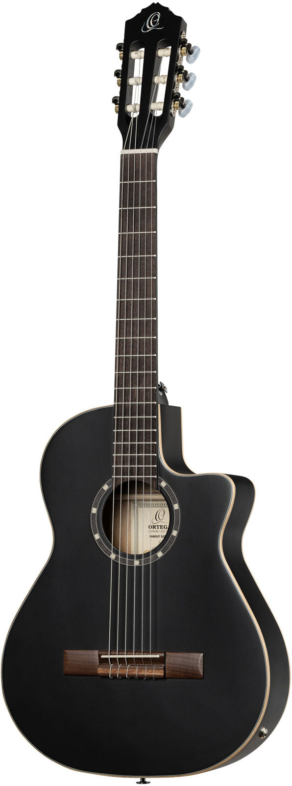 R125 3/4 Spruce EQ Black