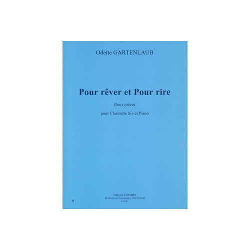 Gartenlaub - Pour Rêver et Pour Rire - Clarinetto e Pianoforte