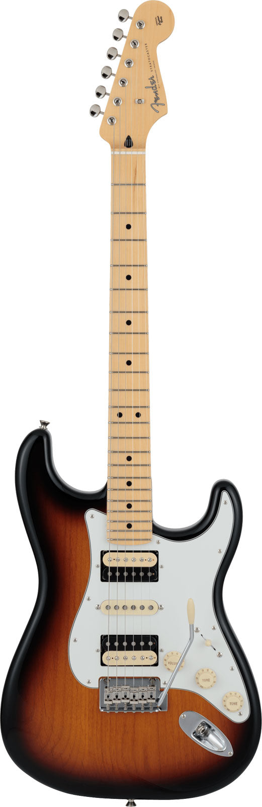 Stratocaster HSH Hybrid II Japan MN Sunburst a 3 colori