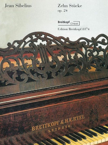 Sibelius J. - 10 Pieces Op. 24 Piano - Piano