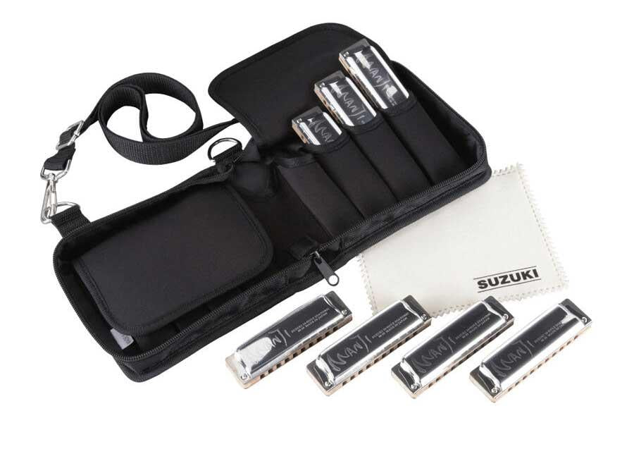 Suzuki MANJI SET 7 DIATONICS HARMONICA