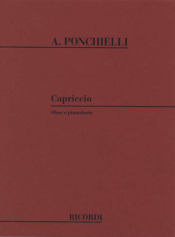 PONCHIELLI A. - Capriccio - Oboe e pianoforte