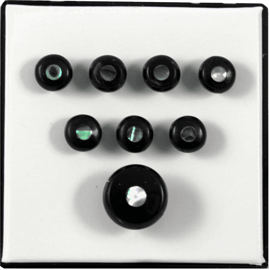 ACCESSORIES PARTS ACCESSORIES PINS BLACK PEARL DOT