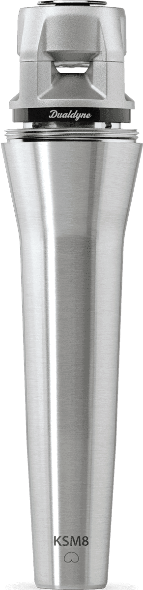 DUALDYNE DYNAMIC MICROPHONE SILVER