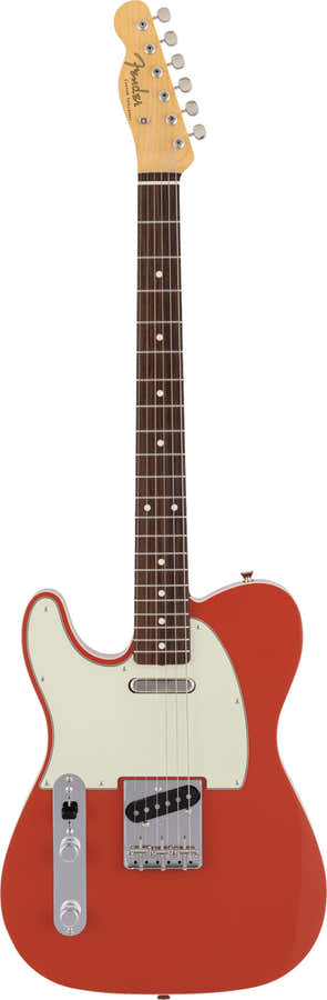 Telecaster Traditional Japan 60s Custom LH RW Rosso Fiesta