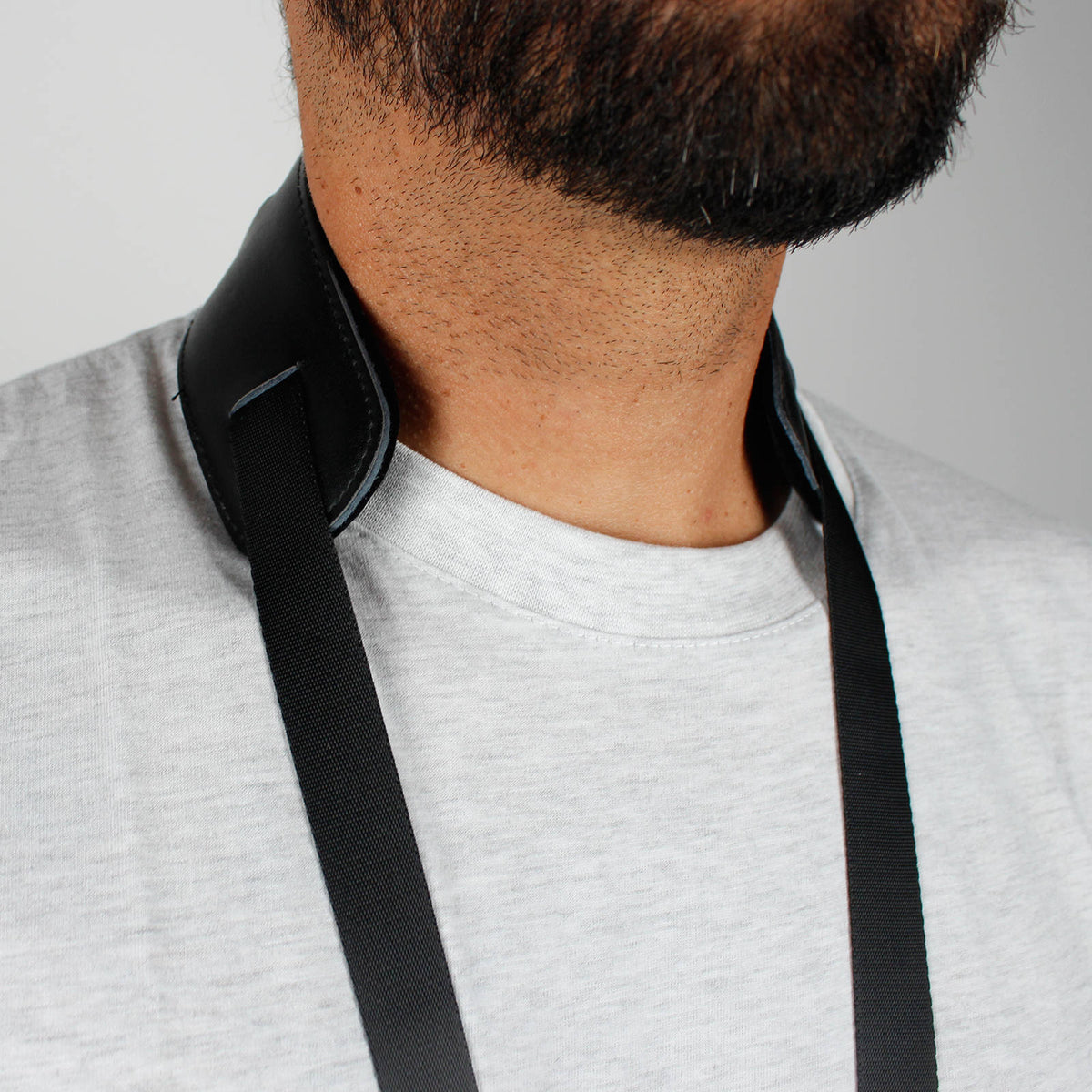 CGS100 Cinghia nera per chitarra classica