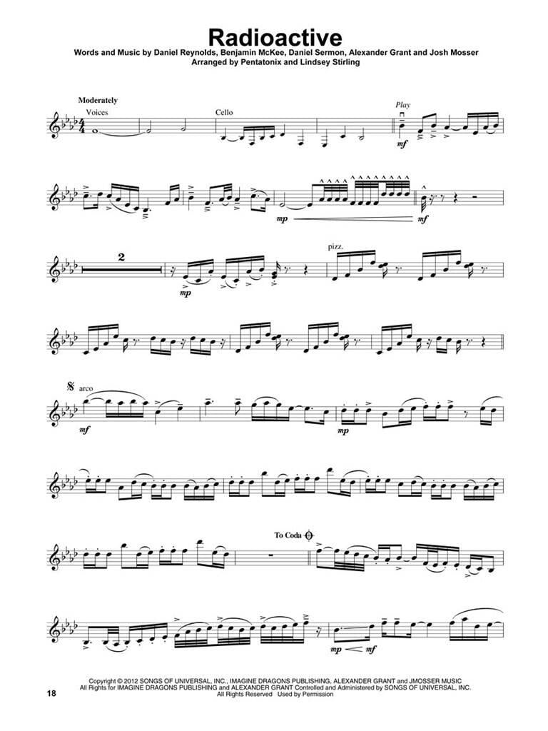VIOLIN PLAY ALONG VOL.45 - LINDSEY STIRLING - HITS