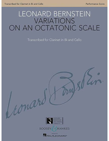 Bernstein - Variations On An Octatonic Scale - Clarinette et Violoncelle