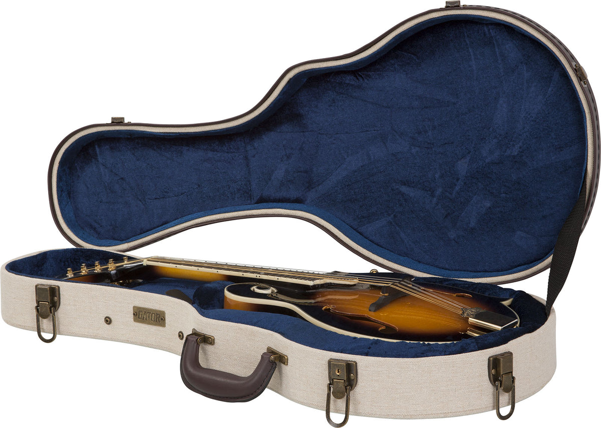 Custodia per Mandolino Beige in Legno Deluxe - GW