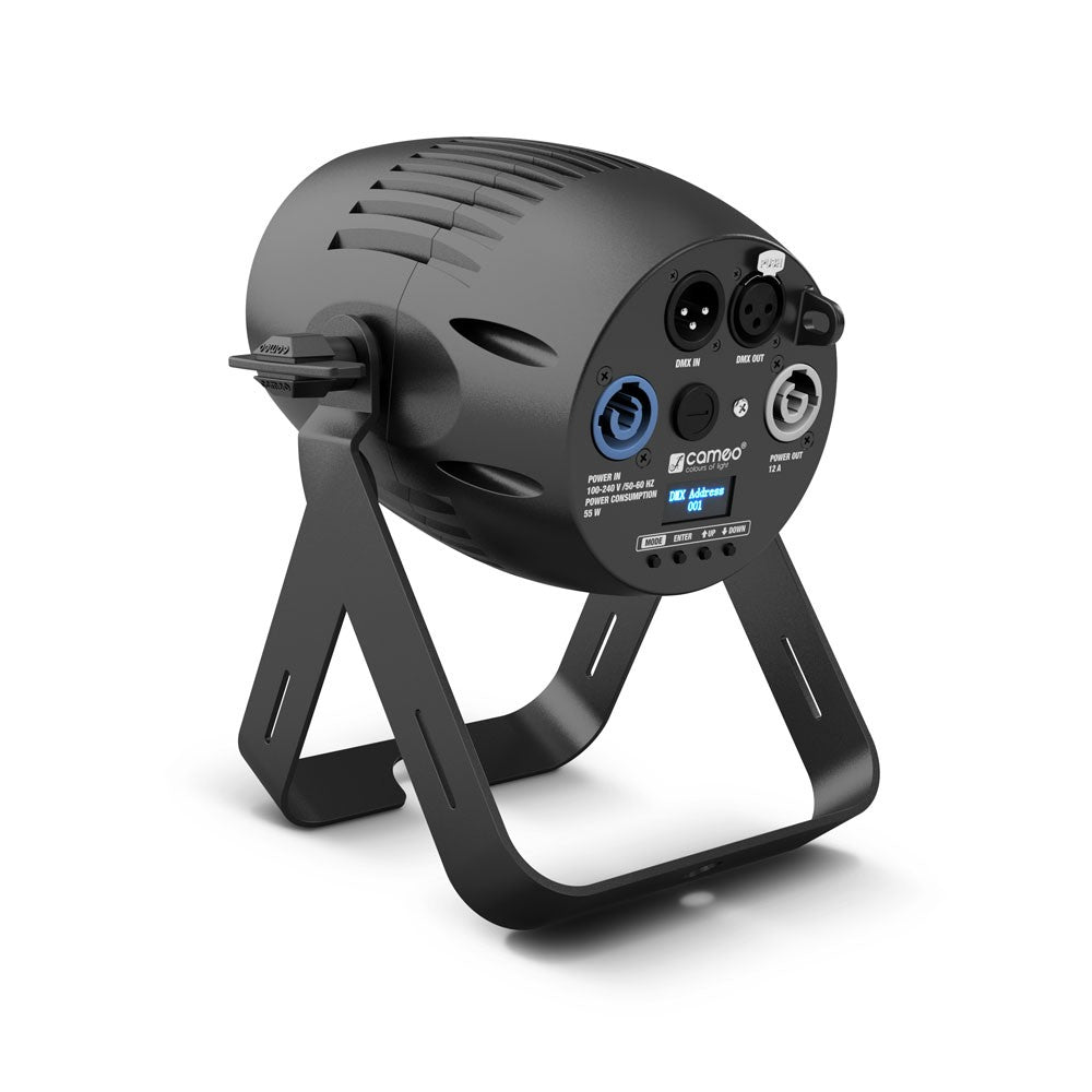 Q-SPOT 40 RGBW - FARETTO LED COMPATTO RGBW 40W - NERO
