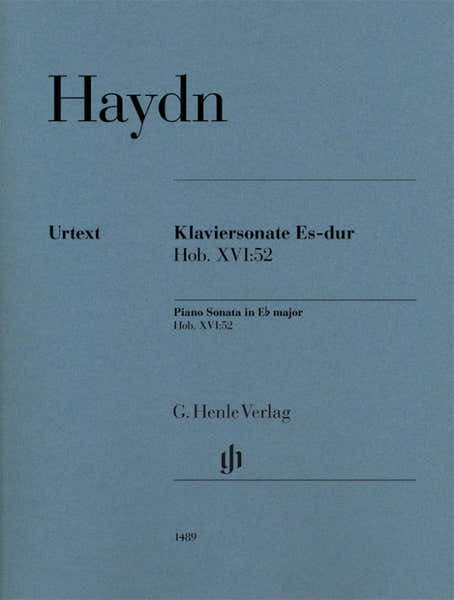 HAYDN JOSEPH - PIANO SONATA IN Eb MAJOR HOB. XVI:52