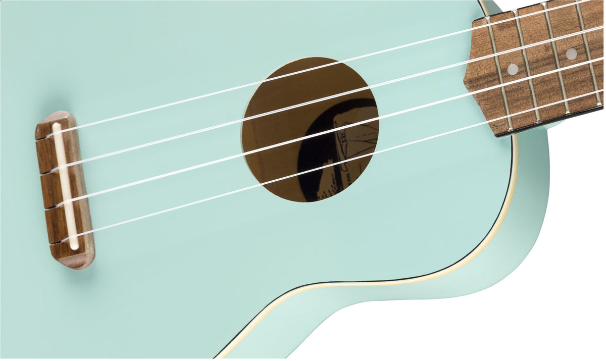 Ukulele soprano Venice WN blu Daphne