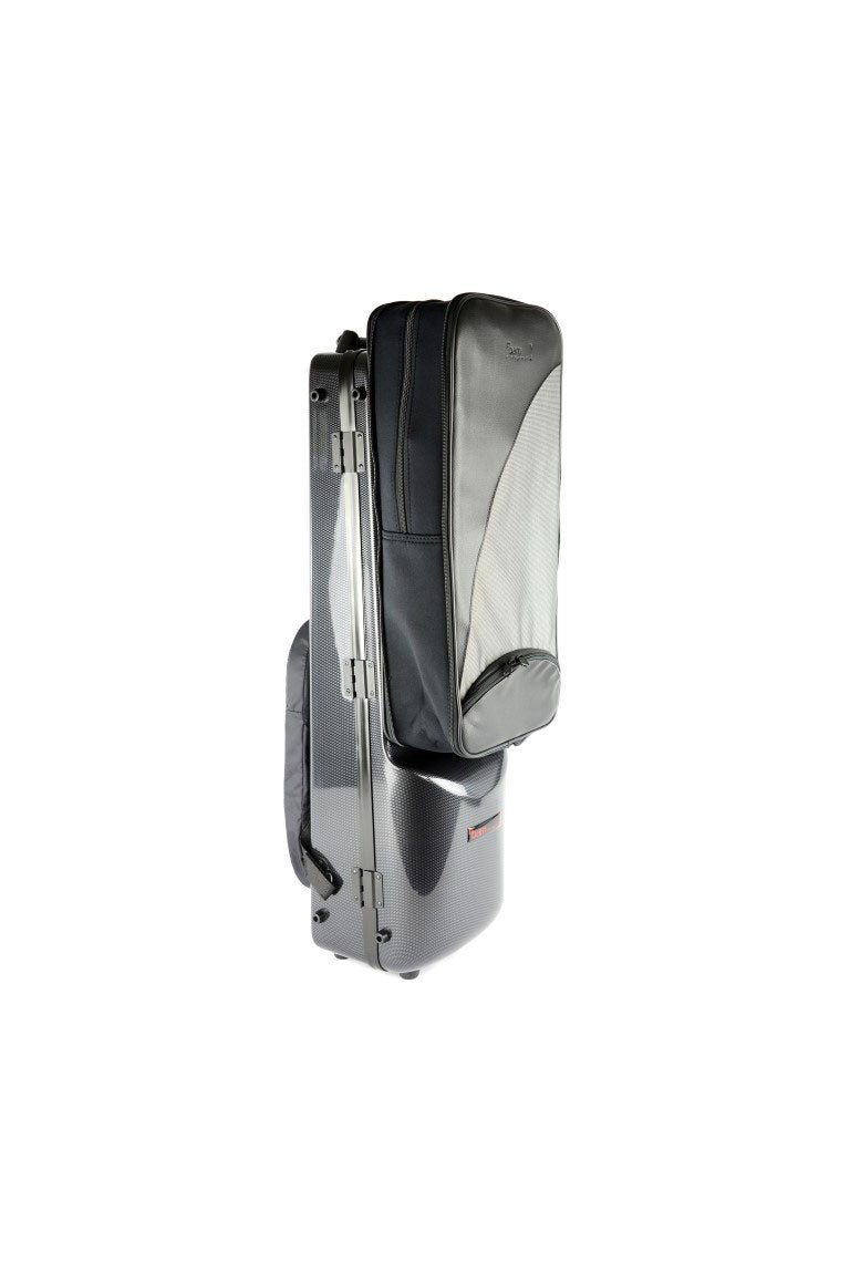 Custodia Clarinetto Basso in Do Hightech + Custodia 2 Clarinetti Sib/La - Nero Carbonio