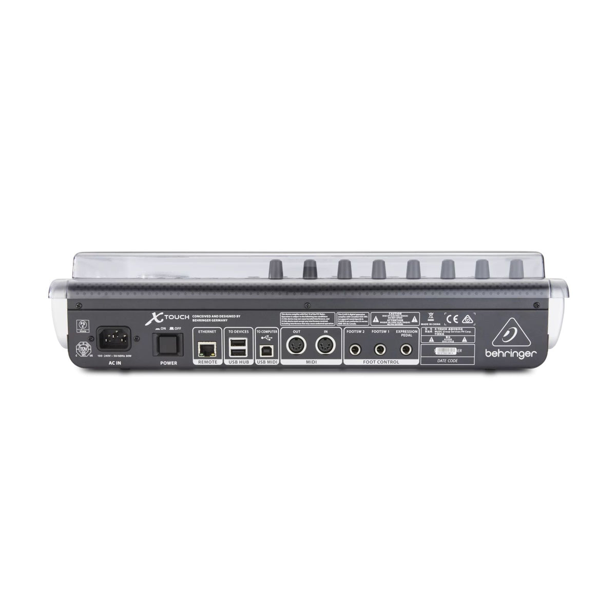 Behringer X-touch copertura