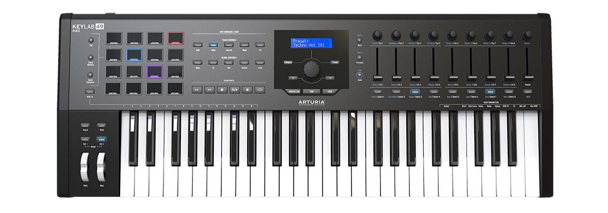 Keylab 49 MKII Nero