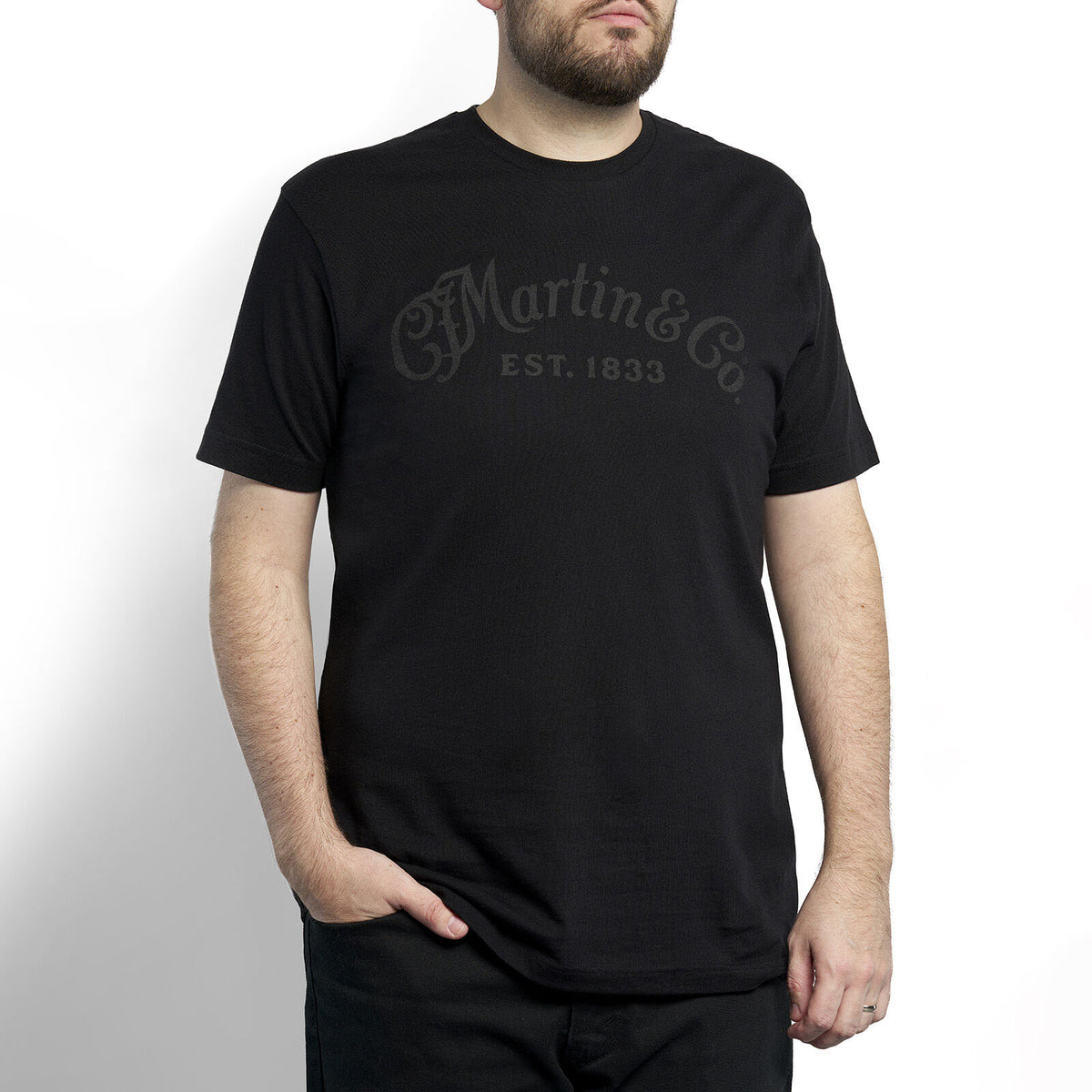 T-shirt Tone-on-Tone black L