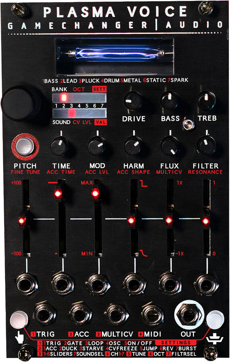 Modulo Eurorack sintetizzatore vocale Plasma