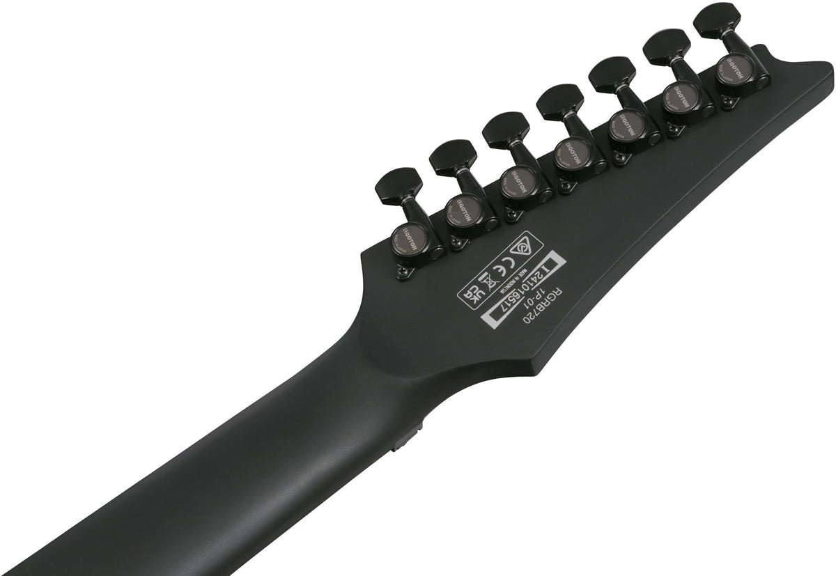 RGRB720-BKF Nero opaco Iron Label