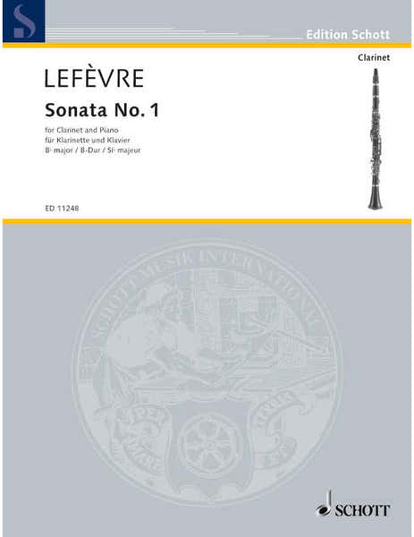 Lefèvre - Sonata No. 1 - Clarinette et Piano