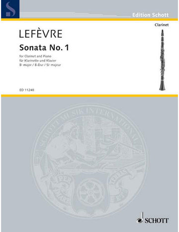 Lefèvre - Sonata No. 1 - Clarinetto e Pianoforte