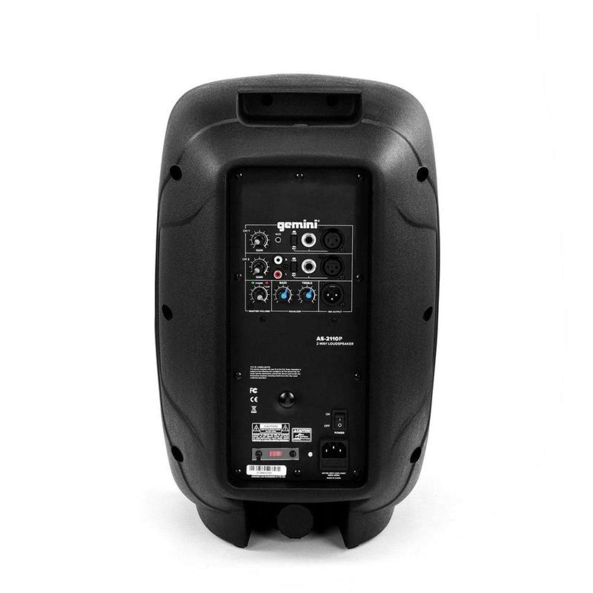 AS-2110p - Cassa Amplificata 10 Pollice