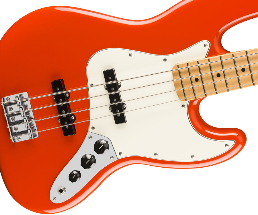 Jazz Bass Player II MN Rosso Corallo