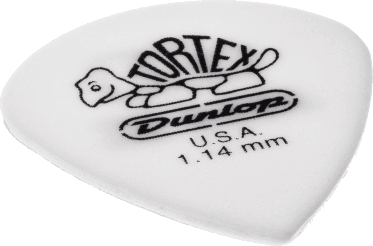 12 x 1,14mm Tortex White Jazz III