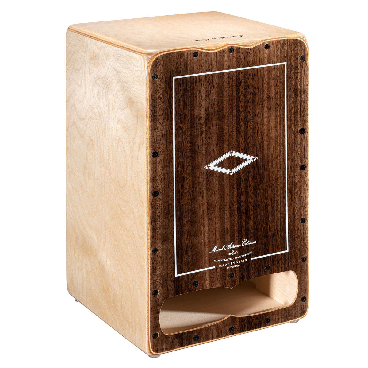 PERCUSSION ARTISAN EDITION CAJON CANTINA LINE BROWN EUCALYPTUS