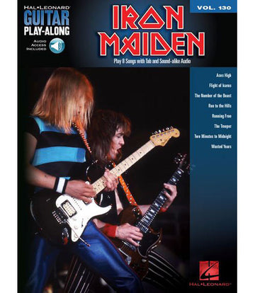 HAL LEONARD GUITAR PLAY-ALONG VOL.130 - IRON MAIDEN
