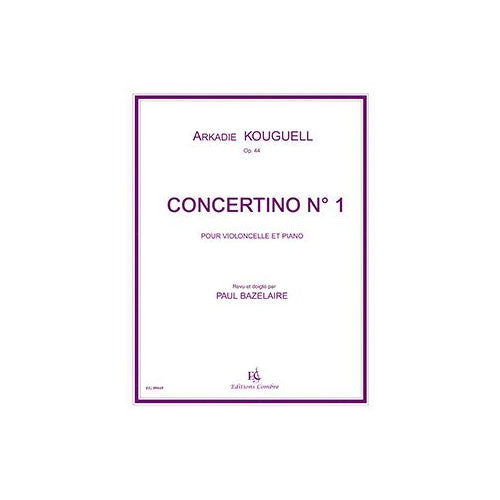 Combre Kouguell - Concertino No.1 Op.44 - Violoncelle et Piano