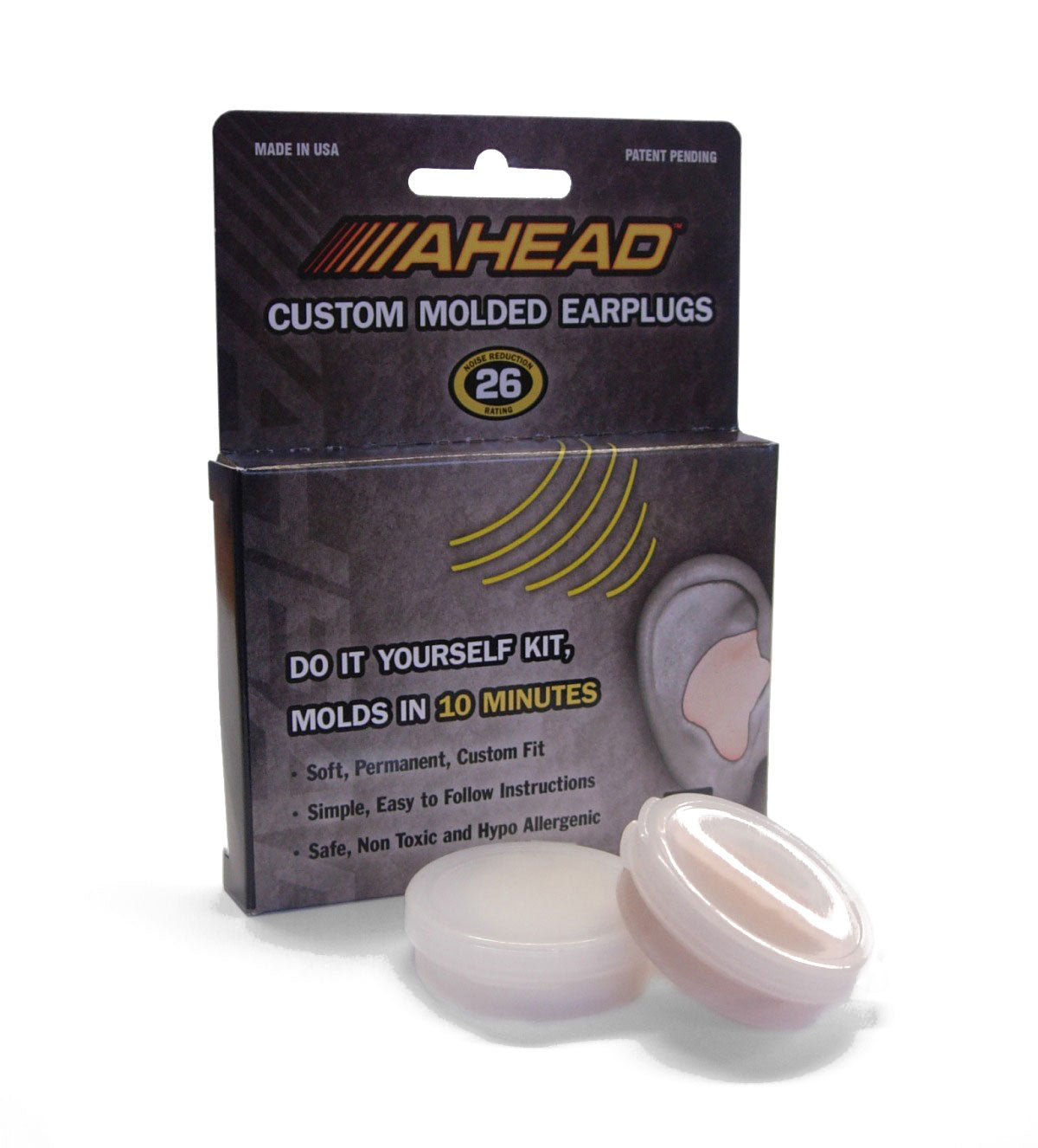ACME - CUSTOM MOLDED EARPLUGS NRR 26DB