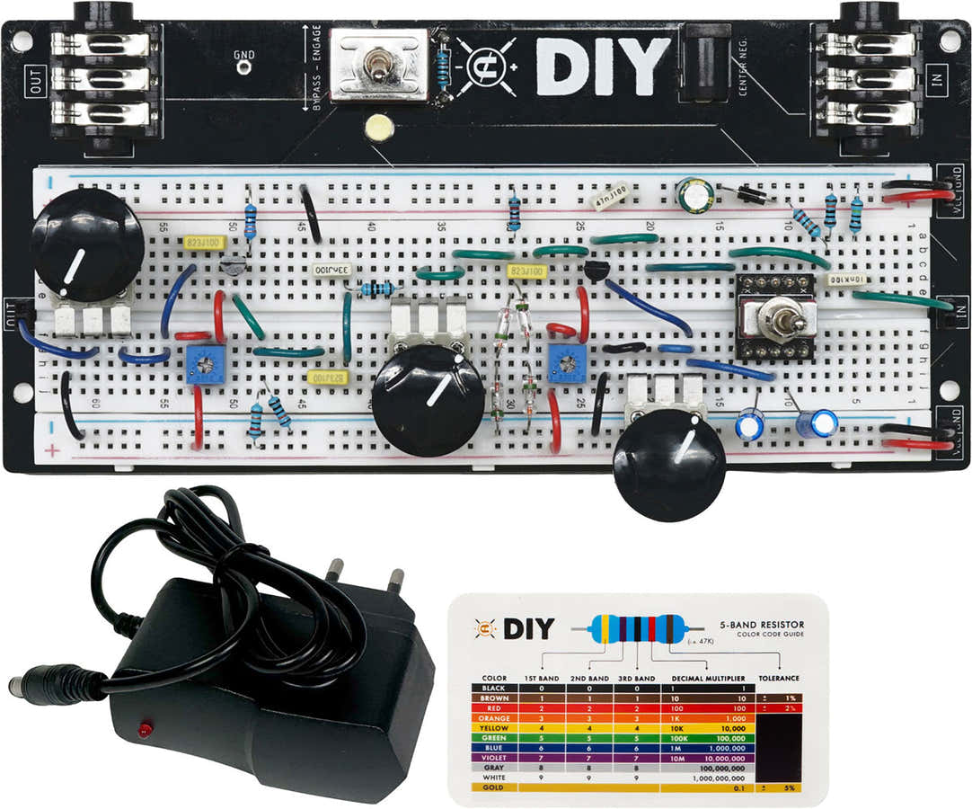 Kit di breadboard Cir-Kit Lpb-1 Boost-a-Drive-a-Fuzz