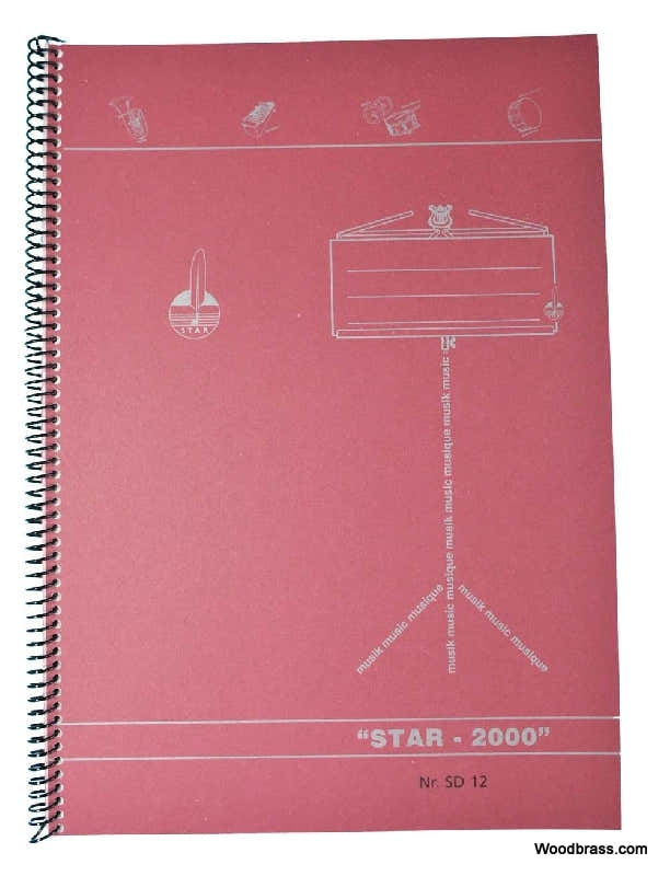 Quaderno Di Musica 12 Pentagrammi + Rilegatura Spirale